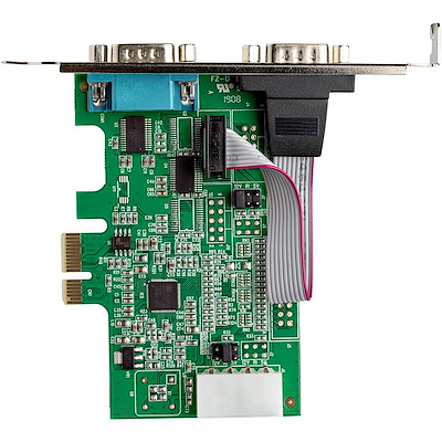 2ポート PCI Express RS232 シリアルアダプタカード - 16950 UART