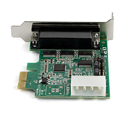 4Port PCIe RS232 Serial DB9 Adapter Card - Serial Cards & Adapters | Italy