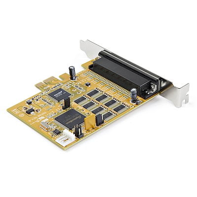 8-Port PCI Express RS232 Serial Adapter Card - PCIe - 15kV ESD