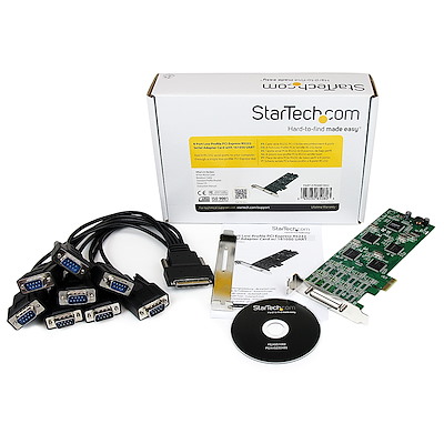 Add 8 RS-232 serial ports to your computer through a single low