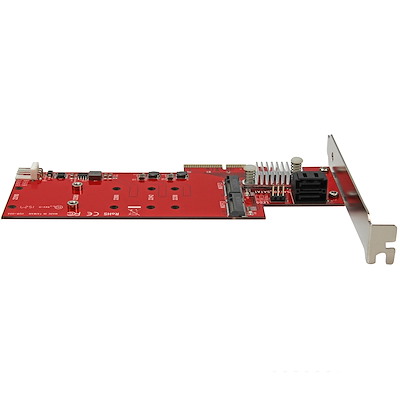 M.2 RAID Controller Card + 2x SATA Ports - StarTech.com
