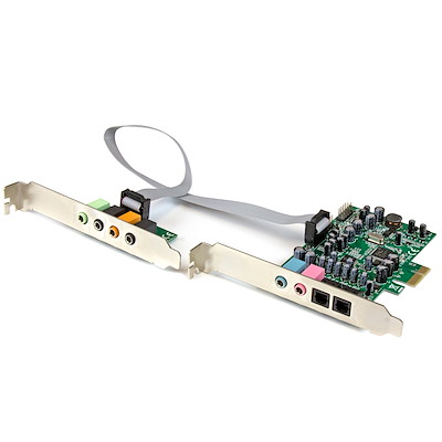 5 Channel LP PCI Sound Adapter Card - Tarjetas de Sonido y