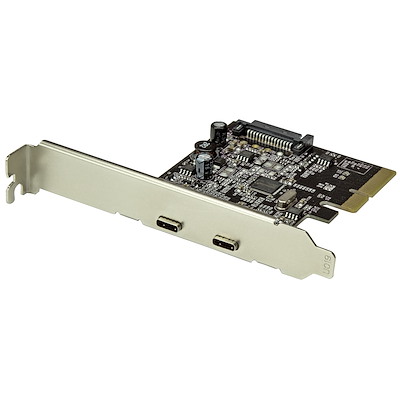 Discontinued and replaced by PEXUSB312C3 - Dual Port USB-C Card - 2x USB-C - USB 3.1 PCI-e Card with SATA - USB 3.1 Expansion Card - PCI Express USB C Card