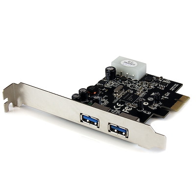 Carte Contrôleur PCI Express vers 2 Ports USB 3.0 avec Support UASP