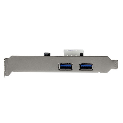 2 Port PCI Express PCIe SuperSpeed (5Gbps) USB 3.0 Card Adapter with UASP -  LP4 Power