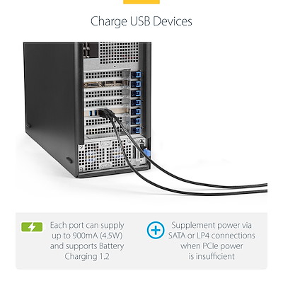 USB 3.0 4ポート増設PCI Expressインターフェースカード 4個の専用