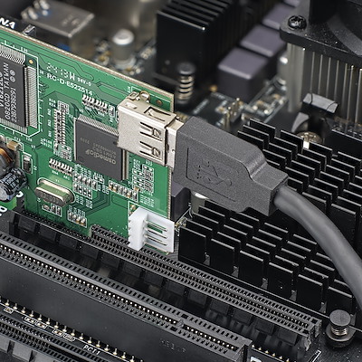 Add 4 USB 2.0 ports to your low profile/small form factor computer