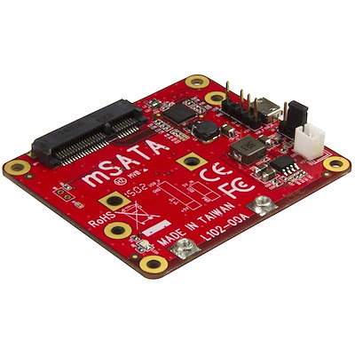 USB to mSATA Converter for Raspberry Pi and Development Boards