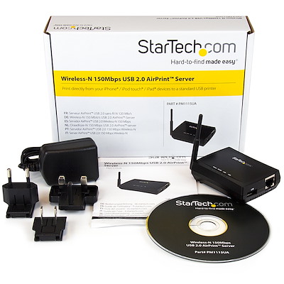 StarTech External wireless print server