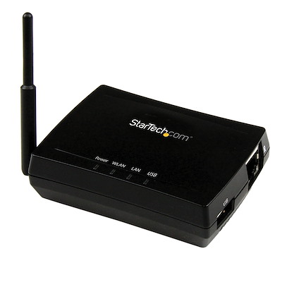 Kano kandidatskole ru USB Wireless-N 150Mbps AirPrint Server - Network Printer Servers |  StarTech.com