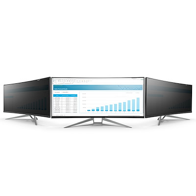 StarTech Monitor Privacy Screen for 34 Inch Ultrawide Display, 21:9  Widescreen Computer Screen Security Filter, Blue Light Reducing 