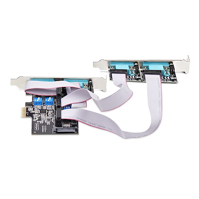 PCIe x1拡張カードでデスクトップパソコンにRS-232C、RS-422、RS-485