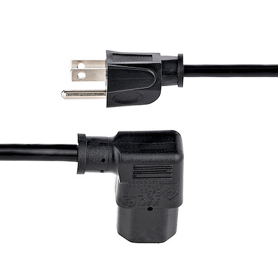 thumbnail image 2 of 10ft (3m) Heavy Duty Power Cord, NEMA 5-15P To C13 AC 2 of 12