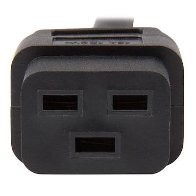 Cavo Alimentazione CA 1,8m (6ft) Nero C14 A C19 14AWG 15A/250V SJT Per PDU UPS