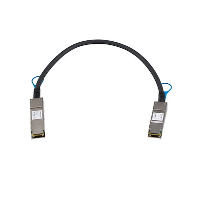 QSFP+ダイレクトアタッチケーブル MSA準拠 0.5m - StarTech.com