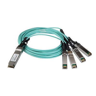アクティブ光ケーブル Cisco QSFP-4X10G-AOC3M互換 3m - SFP