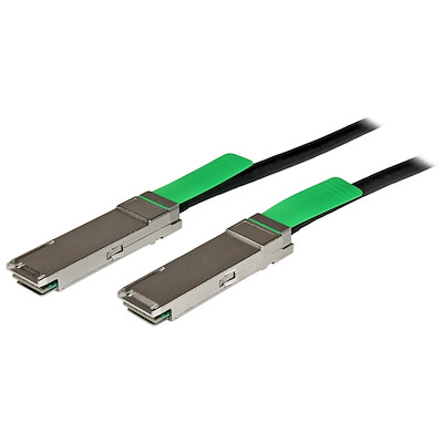 MSA Uncoded Compatible 2m 40G QSFP+ to QSFP+ Direct Attach Breakout Cable Twinax - 40 GbE QSFP+ Copper DAC 40 Gbps Low Power Passive Transceiver Module DAC