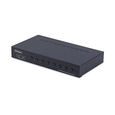 8-Port HDMI KVM Switch with 1U Rack Mount Kit, 4K 60Hz HDMI 2.0
