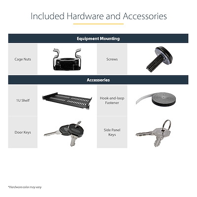 サーバーラック／ウォールマウントキャビネット／12U／4ポスト／19