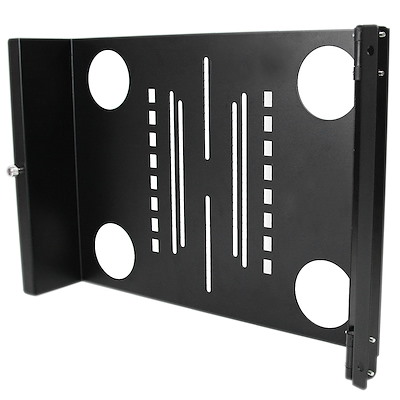 Staffa di montaggio universale per monitor LCD VESA orientabile per rack 19" o armadi