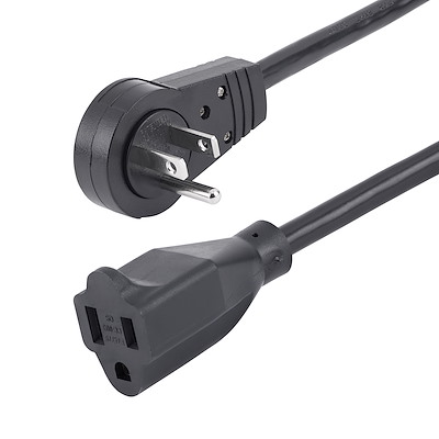 10ft Power Extension Cord/Rotating Plug - Computer Power Cables - External, Cables