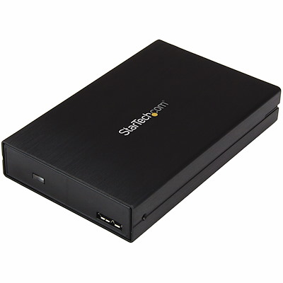 Drive Enclosure for 2.5" SATA SSDs/HDDs - USB 3.1 (10Gbps) - USB-A, USB-C