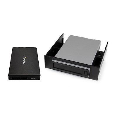 Hot-swap harde schijf bay voor 2.5" SATA SSD / HDD - USB 3.1 (10Gbps) behuizing
