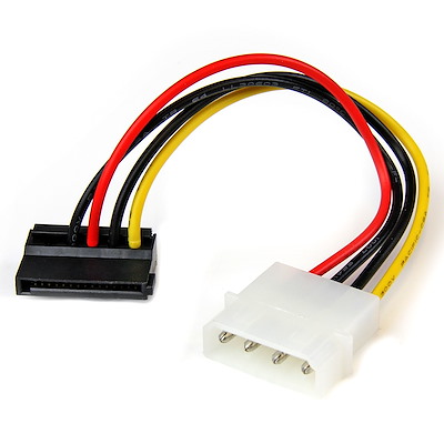 Cables Hard Drive Power Cable Cord 18AWG Red PC Computer DIY 4pin IDE to 5 15pin Sata Splitter Cable Length: Other