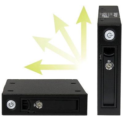 FANTEC MR-SA1082 Backplane SAS + SATA 6G Pour 8 Disques 2.5" - Hotswap 5.25" Avec Ventilateur