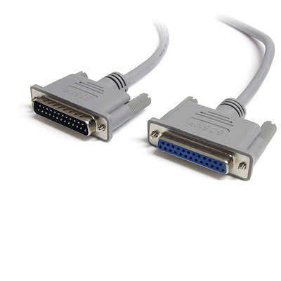 6 ft Straight Through DB25 Serial/Parallel Cable - M/F