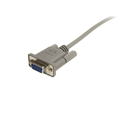 Electronics 25ft AT Modem DB9F/DB25M Molded Cable 