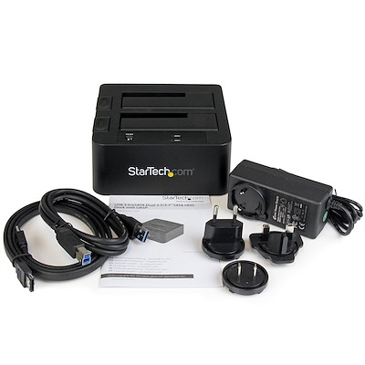 External SSD/HDD Docking Station | USB 3.2 Gen 1 (5 Gbps) / eSATA