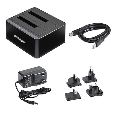 External SSD/HDD Docking Station | USB 3.2 Gen 1 (5 Gbps) to SATA