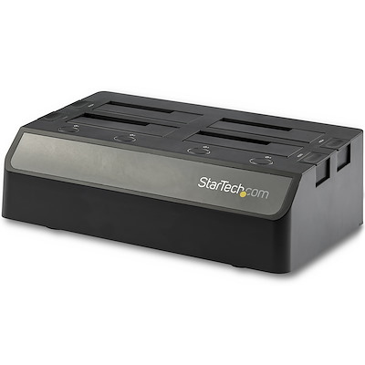 4-Bay SATA HDD Docking Station - For 2.5”/3.5" SSDs/HDDs - USB 3.1 (10Gbps)