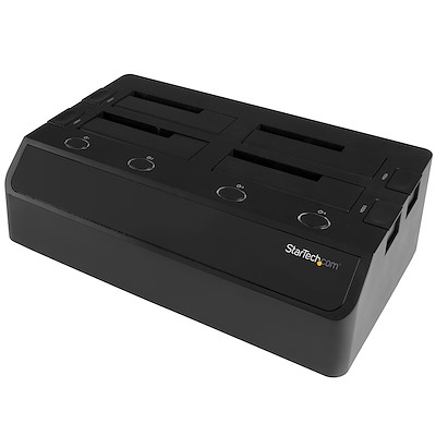 4-Bay Hard Drive Docking Station for 2.5”/3.5” SSDs and HDDs - eSATA/USB 3.0 to SATA (6Gbps)