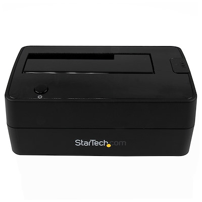 STARTECH.COM HDD/SSDスタンド/USB 3.0 HDD/SSDスタンド／USB 3.1 Type-A接続／1ベイ／2.5/3.5インチ／トップ