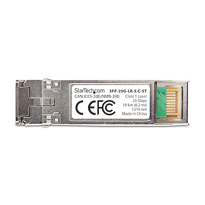 Cisco SFP-25G-LR-S互換、25GBASE-LR 光トランシーバー、シングル