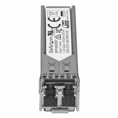 MSA Uncoded SFP Module - 1000BASE-ZX - 1GbE Single Mode Fiber (SMF) Optic  Transceiver - 1GE Gigabit Ethernet SFP - LC 70km - 1550nm - DDM