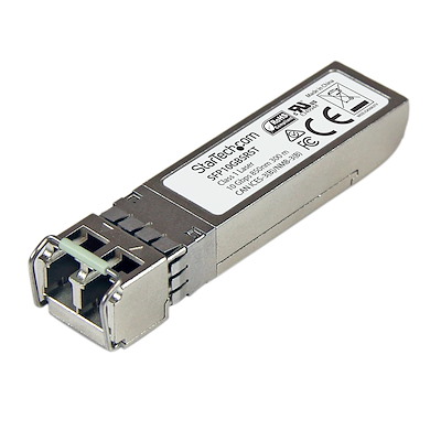 MSA Uncoded SFP+ Module - 10GBASE-SR - 10GbE Multi Mode Fiber (MMF) Optic Transceiver - 10GE Gigabit Ethernet SFP+ - LC 300m - 850nm - DDM