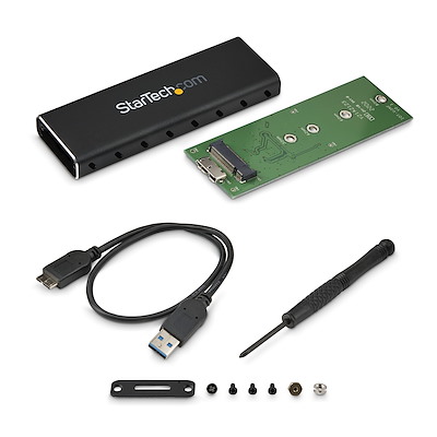 ELUTENG Boîtier SSD M.2 SATA vers USB C Gen1 USB 3.1 UASP 6Gbps