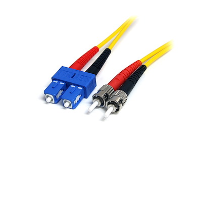 10m Single Mode Duplex Fiber Patch Cable ST-SC