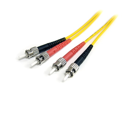 20m Single Mode Fiber Patch Cable ST-ST - Fiber Optic Cables & Adapters