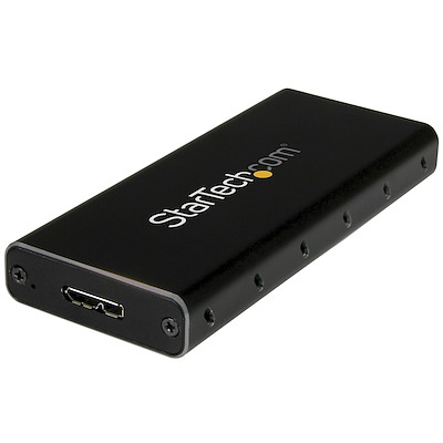 Black YJYdada MSATA to USB 3.1 Gen2 10GBPS SSD Enclosure Adapter Case with USB Type C Interface 