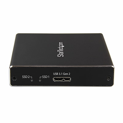 StarTech.com mSATA SSDドライブケース USB 3.1対応 SMS1BMU313 mSATA SSDドライブケース アルミ製 USB 3.1(10Gbps)準拠