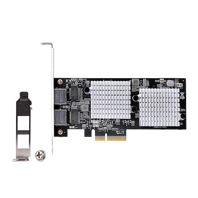 10ギガビット対応2ポートPCI Express ネットワークアダプターカード