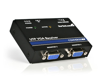VGA over Cat5 Video Extender Receiver