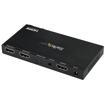 StarTech.com 2-Port HDMI Splitter - 4K 60Hz HDMI 2.0 Video - 4K HDMI  Splitter 1 In 2 Out HDMI-SPLITTER-4K60UP 