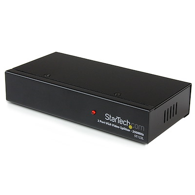 Duplicador Divisor de Video VGA de 2 puertos 250MHz - Splitter 2 Salidas HD15