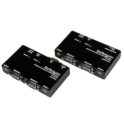 VGA Video Extender over Cat 5 with Audio