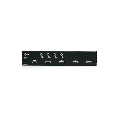 4出力対応HDMIスプリッター分配器 3.5㎜ステレオオーディオ対応 - HDMI